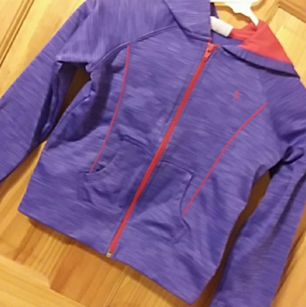 Danksin Now Hoodie purple hoodie with thumb slits